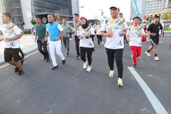 Danny Pomanto Apresiasi Event Fajar Fun Run 2022