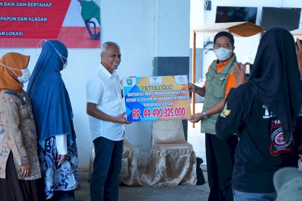 Dinsos Pangkep Salurkan Bansos Senilai Rp44 M