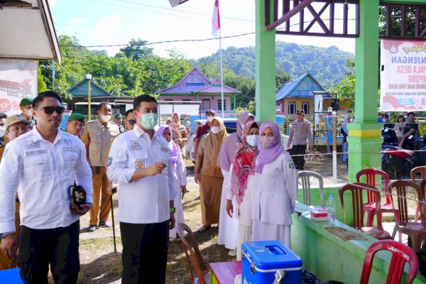 Bupati Yusran dan Wabup Syahban Pantau Langsung Pilkades Serentak Pangkep
