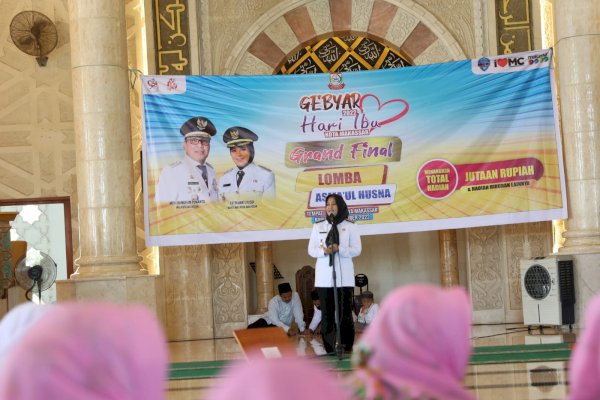 Wawali Makassar Fatmawati Rusdi Sampaikan Rasa Haru dan Terima Kasih Usai Tutup Lomba Asmaul Husna