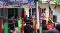Walau Diguyur Hujan, Wawali Fatmawati Rusdi Semangati Peserta Lomba LT II Kwartir Cabang Panakukkang