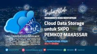 Percepat Layanan Digitalisasi Pemerintah Kota, Diskominfo Makassar Launching Cloud Data Storage Dan Repository Apps