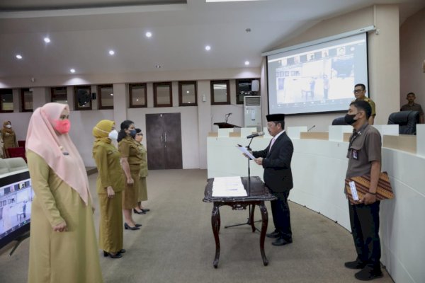 Ansar Lantik Ratusan Pejabat Fungsional Minta Tingkatkan Kualitas Kerja