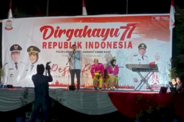 Hut RI ke-77, Camat Sangkarrang Ramli Lallo Ajak Masyarakat Sukseskan Program Longwis