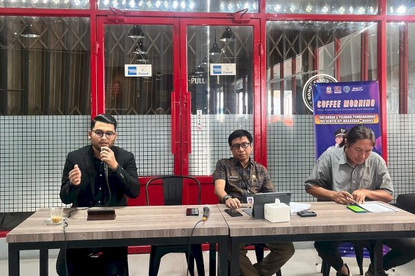 Diskominfo Makassar Gelar Diskusi Tantangan Dan Peluang Pembangunan Rel Kereta Api Makassar-Maros