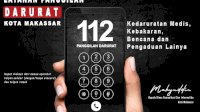 Dinas Kominfo Makassar Ajak Masyarakat Manfaatkan Layanan Call Center 112