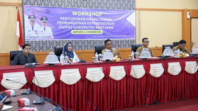 Bupati Bantaeng Dorong Kesepahaman dalam Penataan Kependudukan