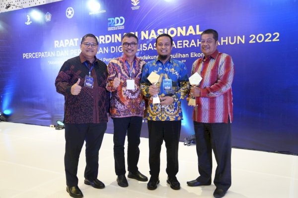P2DD Provinsi Sulsel Raih Penghargaan Provinsi Terbaik di KTI