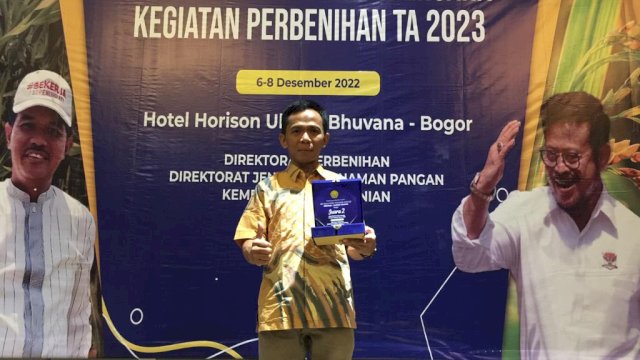 Program Mandiri Benih Antar UPT Balai Benih Sulsel Terbaik Kedua Nasional