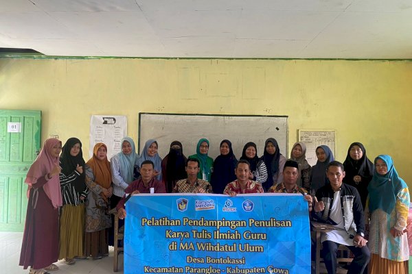 Guru MA Wihdatul Ulum Gowa Antusias Ikuti PKM Lektor UMI Makassar