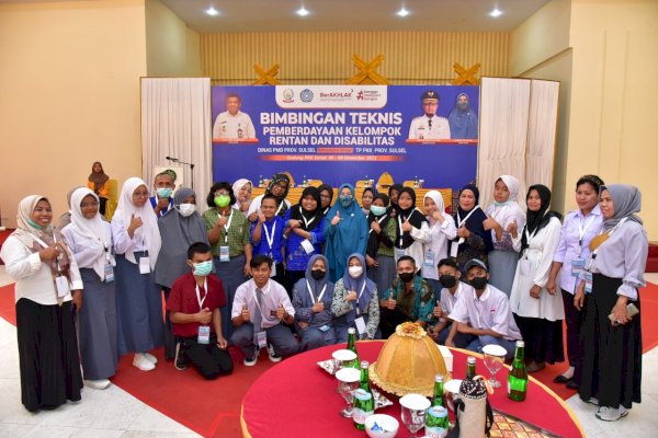 PKK Sulsel dan Dinas PMD Gelar Pelatihan Keterampilan untuk Kelompok Rentan-Disabilitas