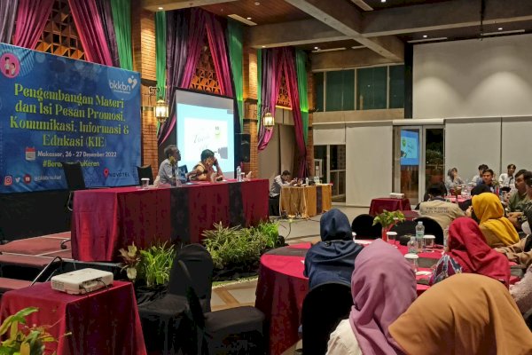 BKKBN Sulsel Buat Kegiatan Pengembangan Materi dan Isi Pesan Promosi KIE, Ini Tujuannya