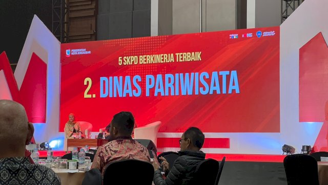 Salut! Dispar Dinobatkan Sebagai SKPD Terbaik Kedua Lingkup Pemkot Makassar