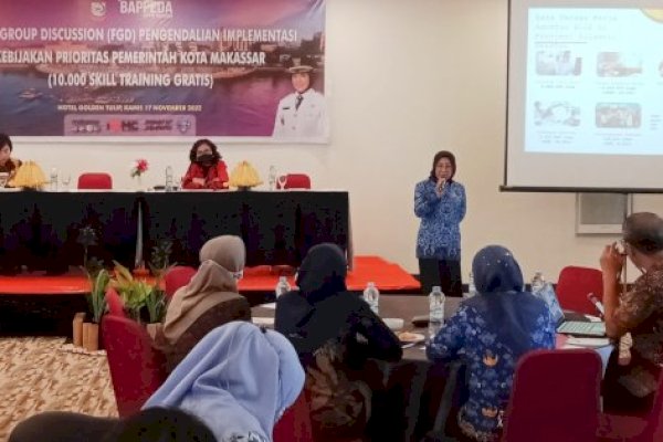 Bappeda Laksanakan FGD Dihadiri Seluruh OPD Lingkup Pemkot Makassar