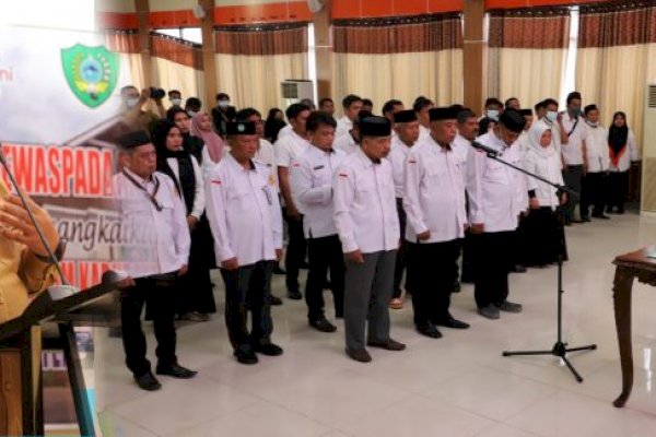 Bupati Chaidir Syam Kukuhkan Pengurus FKDM Tingkat Kabupaten dan Kecamatan se-Kabupaten Maros