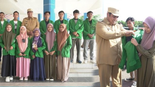 Bupati Maros Lepas 27 Mahasiswa STAI DDI Maros yang akan Mengikuti Ajang Forsa