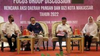 Kaban Bappeda Helmy Buka FGD Terkait RAD Pangan dan Gizi Kota Makassar