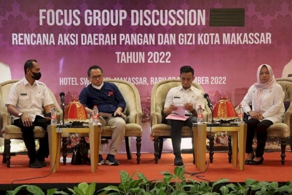 Kaban Bappeda Helmy Buka FGD Terkait RAD Pangan dan Gizi Kota Makassar
