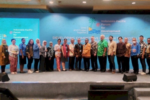 Kaban Bappeda Makassar Helmy Hadiri Acara Indonesia-Pacific Forum for Development di Bali