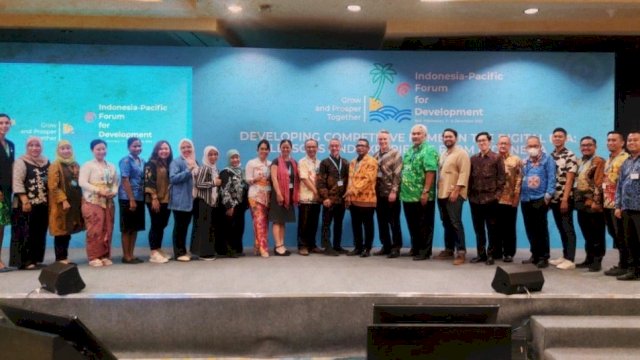 Kaban Bappeda Makassar Helmy Hadiri Acara Indonesia-Pacific Forum for Development di Bali