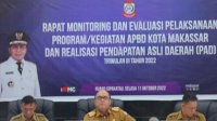 Monev Pelaksanaan Program Kegiatan APBD Makassar Dihadiri Beberapa SKPD