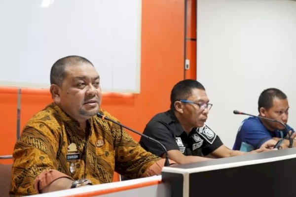 Camat Syahruddi di Rakor Bersama Pengawas-Satgas Kebersiahan: Alhamdulillah rappocini Tidak Ada Laporan Soal Sampah