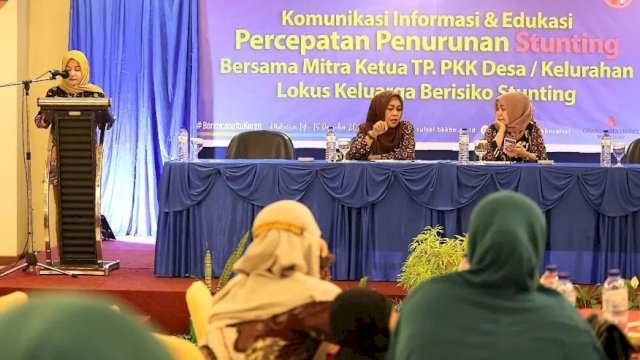Lewat Kegiatan KIE, BKKBN Sulsel Ingin Pastikan Percepatan Stunting Capai Target di Tingkat Desa