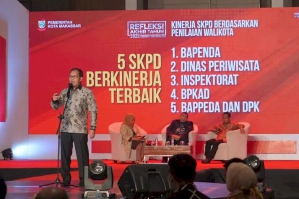 Refleksi Akhir Tahun Pemkot Makassar, Bapenda Urutan Pertama SKPD Berkinerja Terbaik