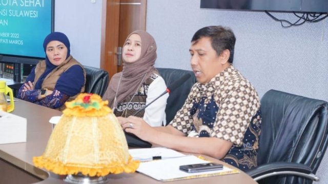 Wabup Suhartina Bohari Terima Kunjungan Tim Verifikasi Kabupaten/Kota Sehat Provinsi Sulsel