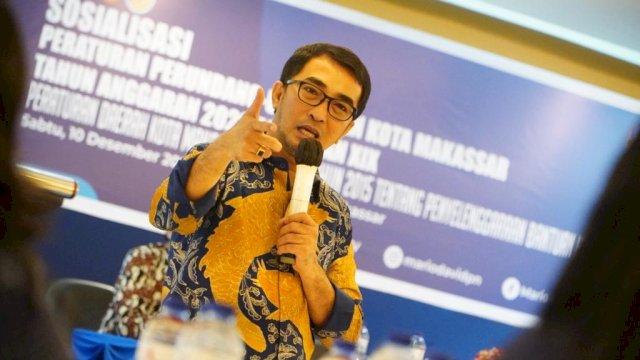 Legislator NasDem Mario David Sosialisasi Perda Bantuan Hukum.