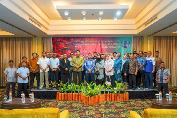 Jalin Toleransi dan Kebersamaan, Keluarga Besar PDAM Makassar Rayakan Natal