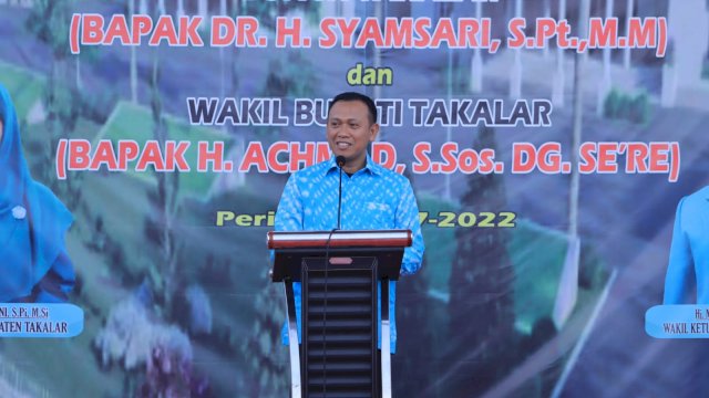 Syamsari Minta Masyarakat Takalar Dukung Penjabat Bupati Terpilih