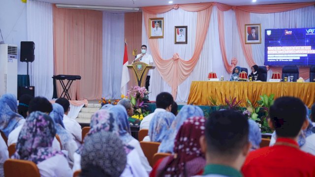 Wujudkan Pelayanan Prima, 45 Petugas MPP Pangkep Ikuti Training Service Excellent