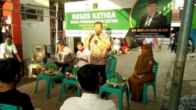 Anggota DPRD Azis Namu Serap Aspirasi Warga Panaikang