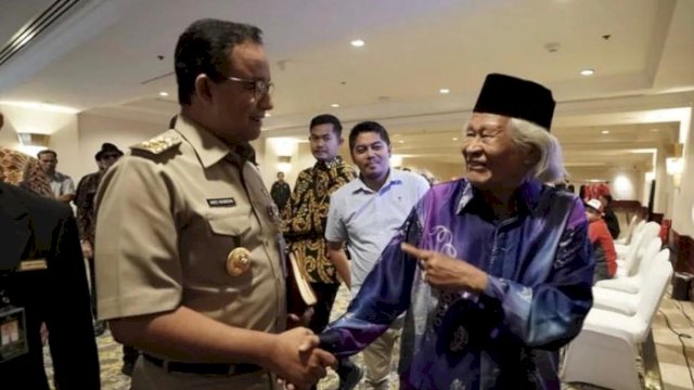Budayawan Ridwan Saidi Wafat, Anies: Budayawan Betawi yang Kita Banggakan