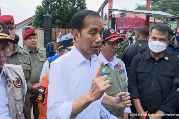 Jokowi Instruksikan Rumah Ibadah hingga Sekolah Terdampak Gempa Cianjur Segera Dibangun Ulang