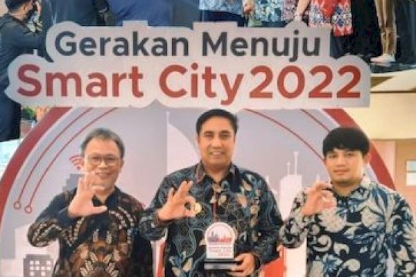 Kabupaten Maros, Satu dari 3 Kabupaten di Sulsel Raih Penghargaan atas Penyelesaian Program Masterplan Smart City