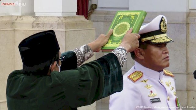 Presiden Jokowi Minta KSAL Laksdya Muhammad Ali Awasi Pulau Perbatasan