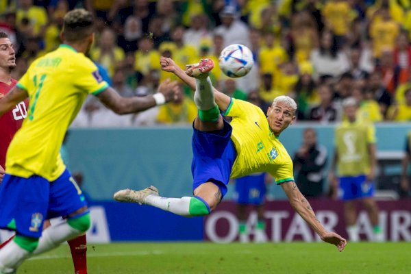 Richarlison Ramaikan Perburuan Top Skor Piala Dunia 2022