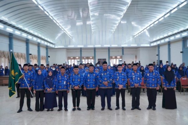 Pelantikan dan Pengukuhan Dewan Pengurus KORPRI Unit Perangkat Daerah Maros
