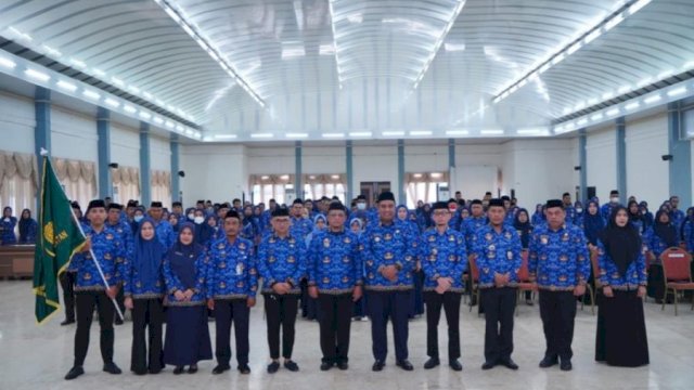 Pelantikan dan Pengukuhan Dewan Pengurus KORPRI Unit Perangkat Daerah Maros