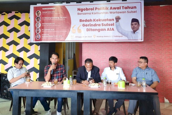 Target 15 Kursi DPRD Sulsel, Partai Gerindra Optimis Raih Pucuk Pimpinan Dewan