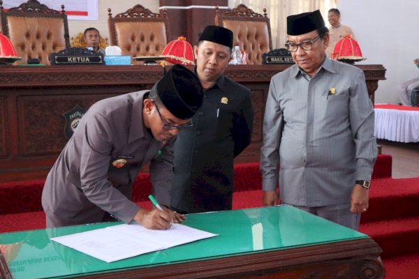 DPRD Takalar Setujui Sejumlah Ranperda, Pj Bupati Setiawan: Alhamdulilah, Kita Sudah Bergerak Maju