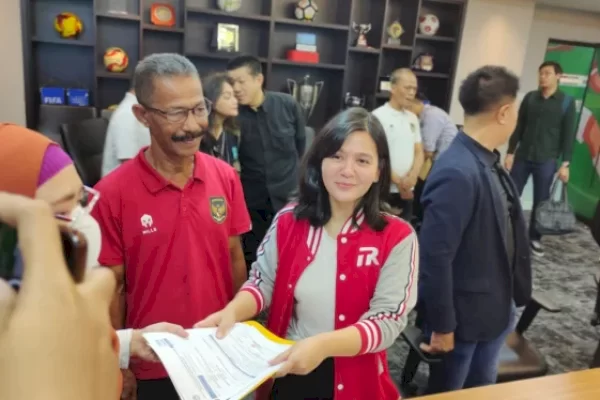 Ratu Tisha Resmi Calonkan Diri Jadi Wakil Ketum PSSI