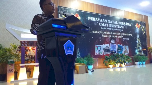 Ilham Azikin Ajak Umat Kristiani Tetap Jaga Kebersamaan