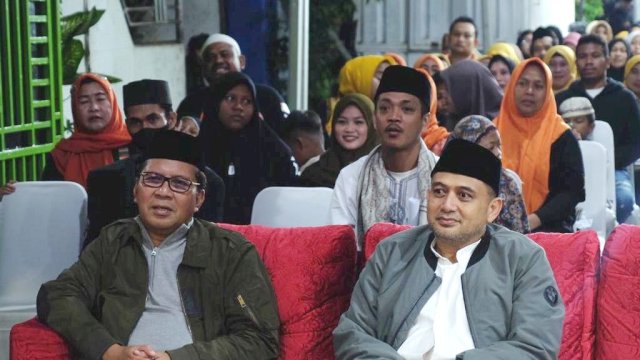 Hadiri Dzikir dan Doa Bersama Laskar Ana’ Lorongna Makassar, Danny Pomanto Titip Doa Jagai Anakta’