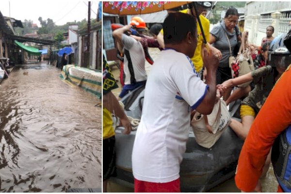 Banjir dan Longsor Terjang Kota Manado, 1 Orang Meninggal