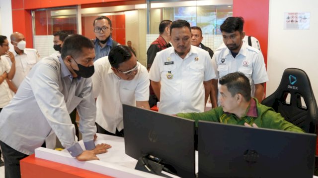 Jaga Keamanan Kota, Command Center Pemkot Makassar Tarik Perhatian Jajaran Polda Jabar