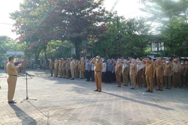 Apel Pagi di Awal Tahun, Ahdhar : Jadikan Semangat untuk Tingkatkan Kualitas Diri