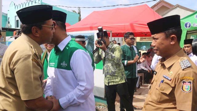 Camat Alamsyah Turut Hadiri Peletakan Batu Pertama Pembangunan Kantor PCNU Makassar